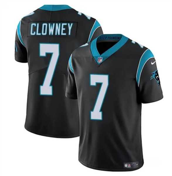 Men & Women & Youth Carolina Panthers #7 Jadeveon Clowney Black Vapor Limited Football Stitched Jersey,We sell and wholesale Men & Women & Youth Carolina Panthers #7 Jadeveon Clowney Black Vapor Limited Football Stitched Jersey on line form chian!